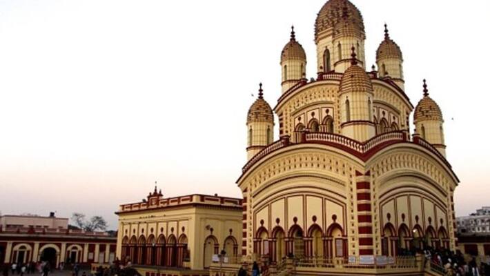 Tight security at Dakshineswar Temple on the occasion of Kalipuja Tight security at Dakshineswar Temple on the occasion of Kalipuja