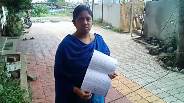 Satyaraju tries to kill first wife anuradha in vijayawada Satyaraju tries to kill first wife anuradha in vijayawada
