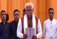 Manohar Lal Khattar, Dushyant Chautala take oath as Haryana chief minister, deputy CM
