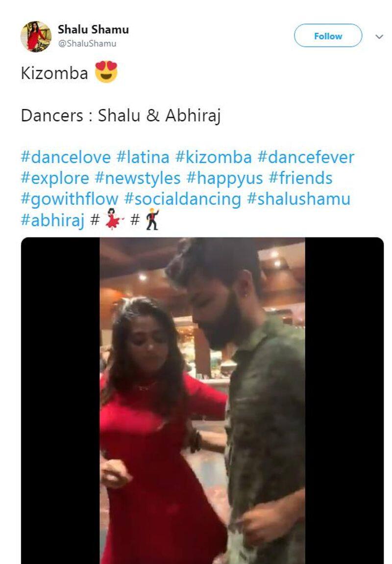 shalu shammu dance with boy friend