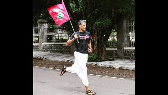 Milind soman shares a pic of diwali which is viral on social media Milind soman shares a pic of diwali which is viral on social media