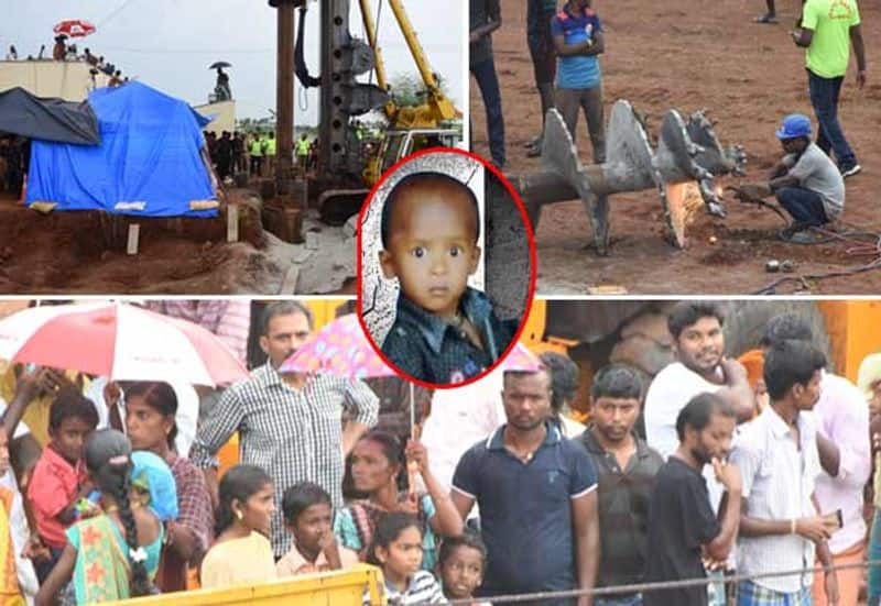 2 Year old kid surjith expired who fall in borewell