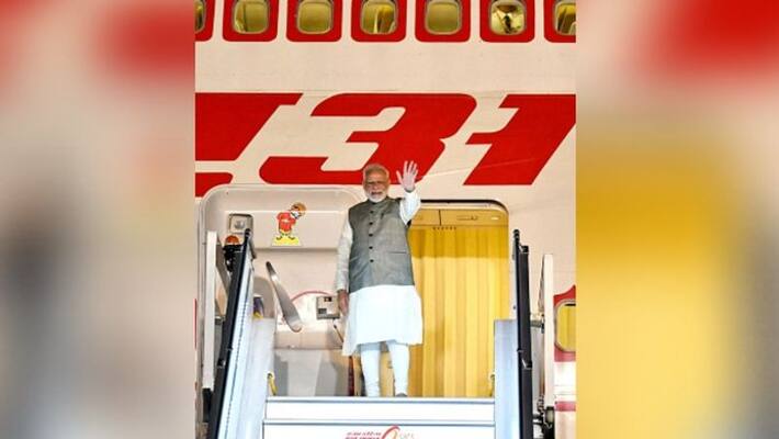 PM Modi arrives in Saudi Arabia for 2day visit PM Modi arrives in Saudi Arabia for 2day visit