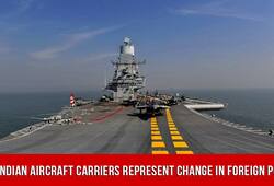 Aircraft carriers of Navy represent change in foreign policy