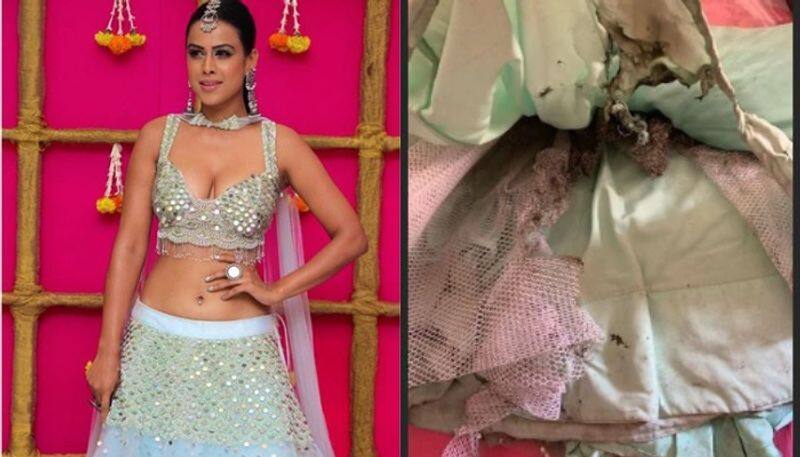 Nia Sharma s outfit caught fire during Diwali celebrations
