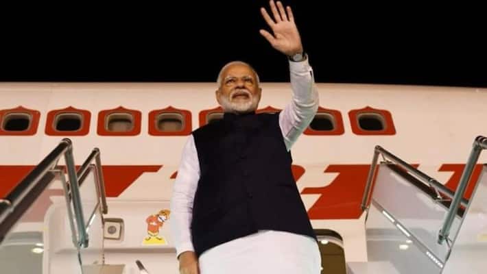 PM Modi leaves for home after concluding visit to Saudi Arabia PM Modi leaves for home after concluding visit to Saudi Arabia