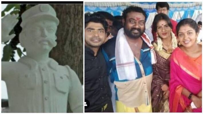 biggboss saravanan built a statue for his father and other biggboss fame all gathered in his hometown biggboss saravanan built a statue for his father and other biggboss fame all gathered in his hometown