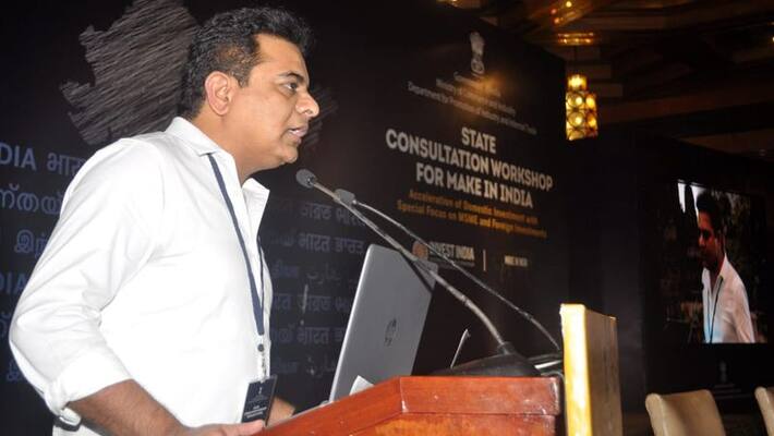 AP People Have To Decide Three Capitals Issue: KTR AP People Have To Decide Three Capitals Issue: KTR