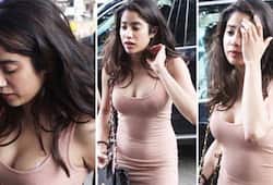 Janhvi Kapoor receives vulgar comments for wearing nude colour body-hugging dress