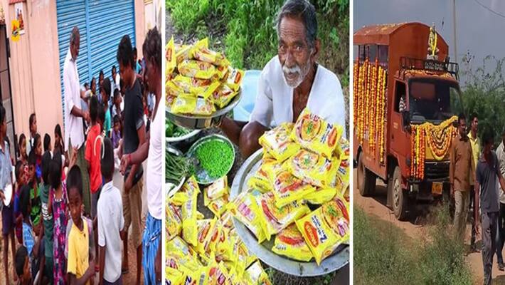 Narayan reddy the owner of youtube channel Grandpa kitchen who also used to feed orfans died at the age of 73 Narayan reddy the owner of youtube channel Grandpa kitchen who also used to feed orfans died at the age of 73