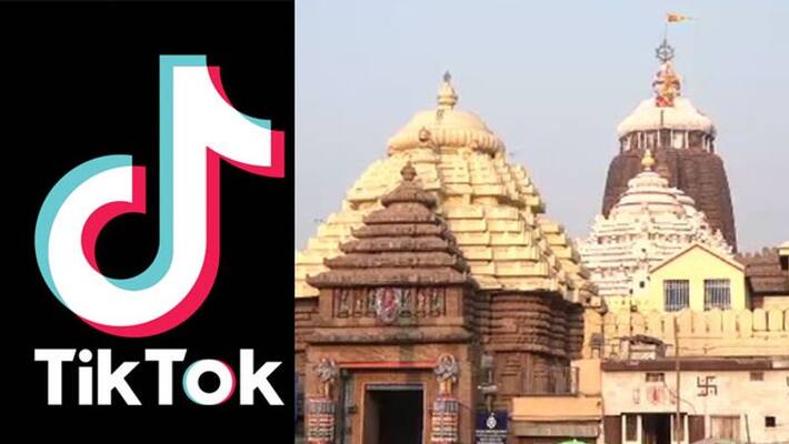 Girl detained for making TikTok video inside Jagannath Temple in Odisha Girl detained for making TikTok video inside Jagannath Temple in Odisha