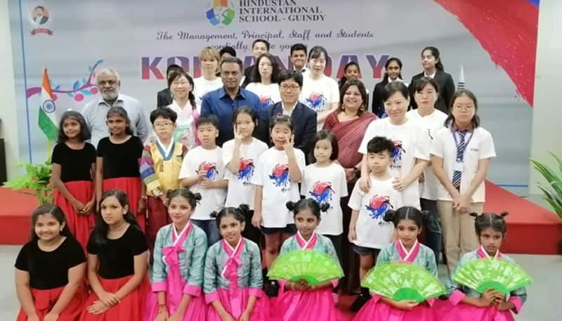 korean day celebrations at hindustan international school guindy chennai