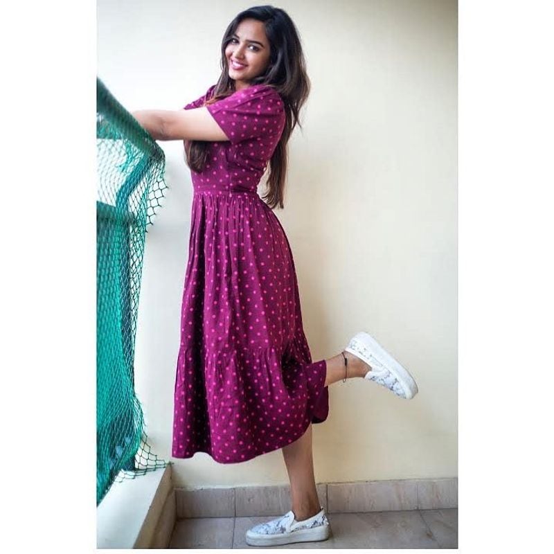 Rangasthalam Actress Pujita Ponnada photos