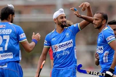 Hockey Olympic qualifiers Mandeep Singh helps India down Russia 4-2