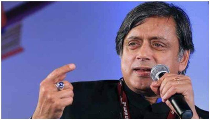 Sasi Tharoor searching Congress leader in crisis