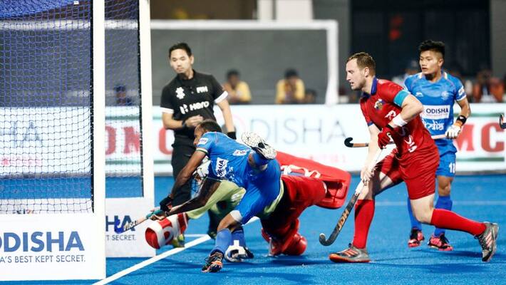 Hockey india men qualifies to 2020 Olympics after beat Russia by 11-3 aggregate goals Hockey india men qualifies to 2020 Olympics after beat Russia by 11-3 aggregate goals