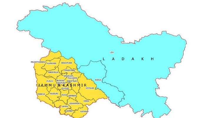 Indian government released a new India map, In which PoK is described as part of India Indian government released a new India map, In which PoK is described as part of India