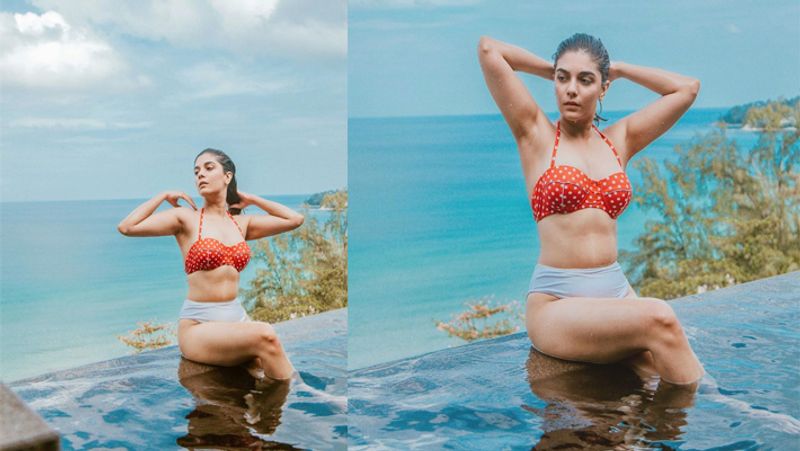 Tv Actress Pooja Gor Enjoying Holiday in phuket spot in bikini