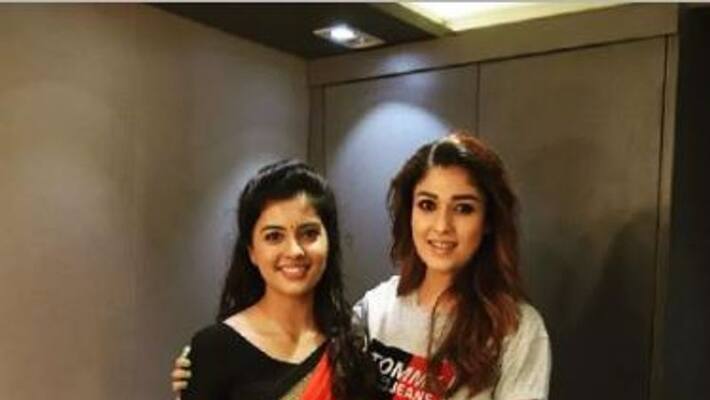 Lady Super Star Nayanthara Gifted Amritha Iyer For Her Birthday Lady Super Star Nayanthara Gifted Amritha Iyer For Her Birthday