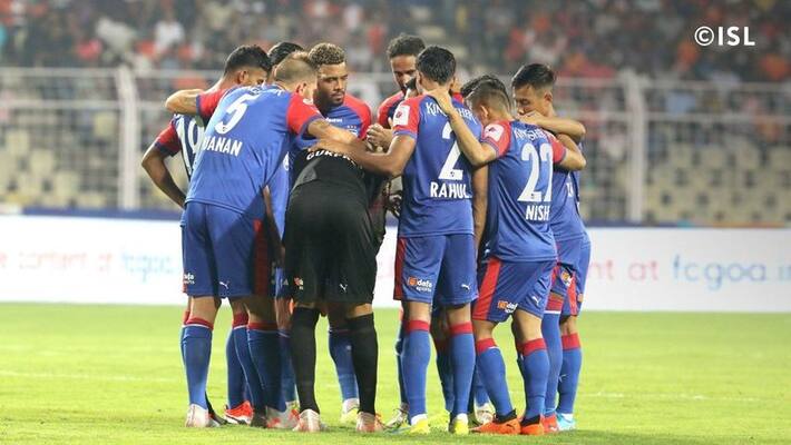 ISL 2019 bengaluru fc and jamshedpur fc match ended with draw ISL 2019 bengaluru fc and jamshedpur fc match ended with draw