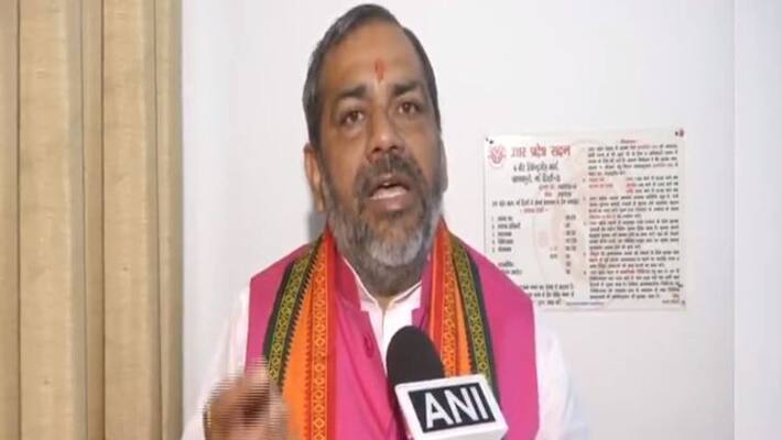 Pray to Lord Indra to reduce pollution by bringing rainfall says UP minister Sunil Bharala Pray to Lord Indra to reduce pollution by bringing rainfall says UP minister Sunil Bharala