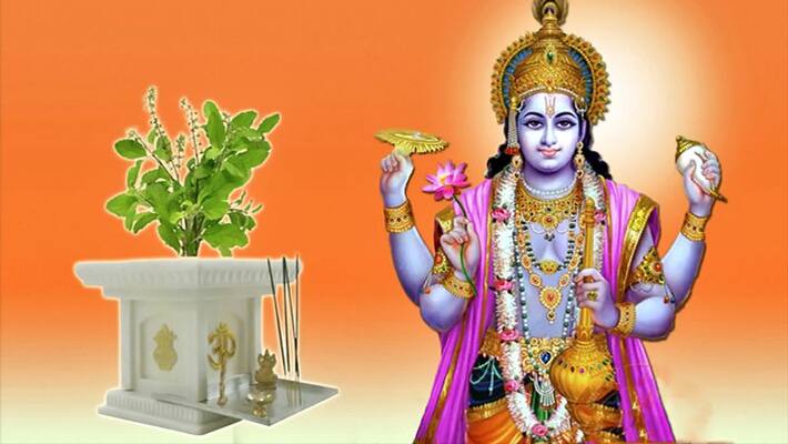 Tulsi-Shaligram marriage is done on Devprabodhini Ekadashi, know the story Tulsi-Shaligram marriage is done on Devprabodhini Ekadashi, know the story