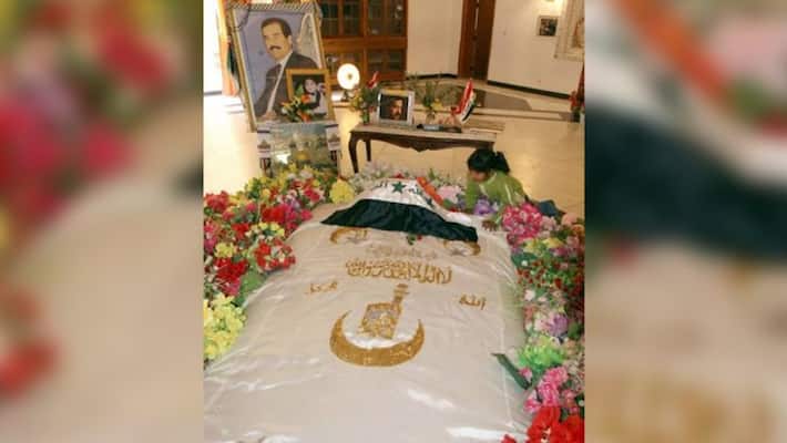 Saddam Hussain lavish tomb destroyed by military Saddam Hussain lavish tomb destroyed by military