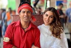 You can't miss this snap from 'Coolie No 1' sets featuring Varun Dhawan, Sara Ali Khan