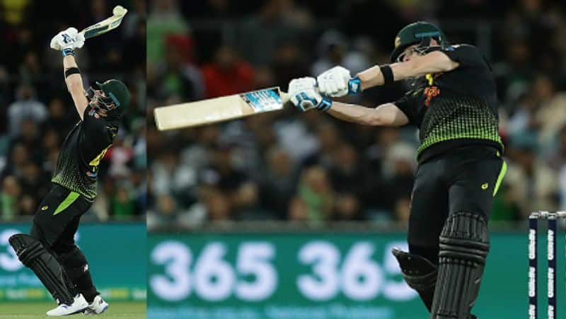 steve smith played some amazing shots against pakistan in second t20