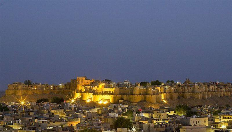 Rajasthan jaisalmer fort only living fort in india