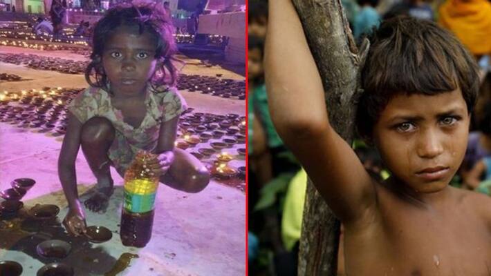 What is the truth of the claim that the girl who stole oil uring Diwali refugee What is the truth of the claim that the girl who stole oil uring Diwali refugee