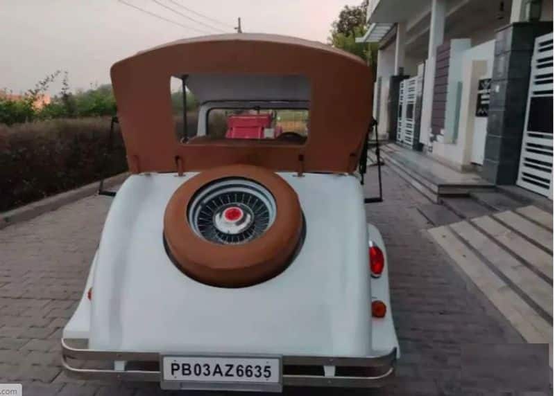 Maruti gypsy modified into rolls roys forced to  sale after new traffic rules