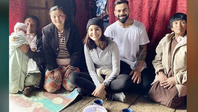 Anushka Sharma celebrated virat kohlis birthday see pics