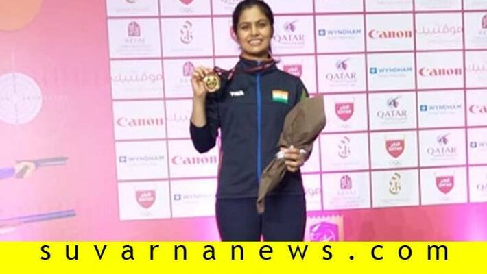 Asian Shooting Championships 2019 Manu Bhaker Wins gold in womens 10m air pistol event Asian Shooting Championships 2019 Manu Bhaker Wins gold in womens 10m air pistol event