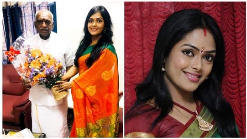snegan filed complaint against bjp actress jeyalakshmi at chennai commisioner office