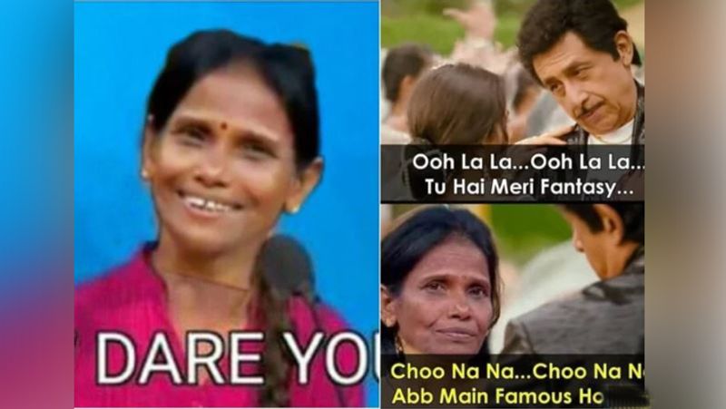 Ranu mondal misbehave with fan and Social media users making fun