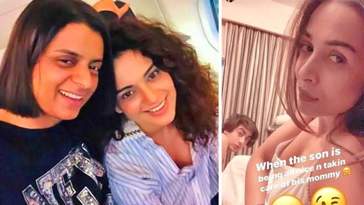 Kangana Ranaut Sister Rangoli takes a dig on Malaika Arora Kangana Ranaut Sister Rangoli takes a dig on Malaika Arora