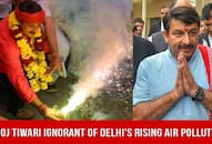 BJP MP Manoj Tiwari Ignorant Of Delhi's Rising Air Pollution?