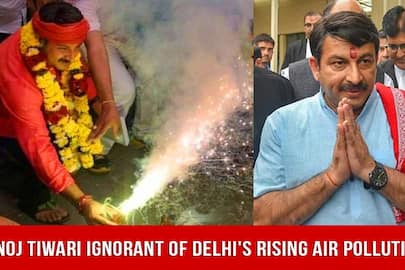 BJP MP Manoj Tiwari Ignorant Of Delhi's Rising Air Pollution?