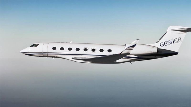 Amazon head Jeff Bezos buy 65 million dollar 8 seater Gulfstream G650ER private jet