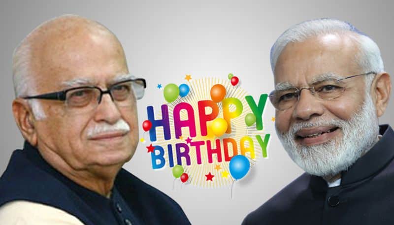 LK Advani turns 92 PM Modi says Advani toiled for decades to give shape and strength to BJP