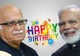 LK Advani turns 92 PM Modi says Advani toiled for decades to give shape and strength to BJP