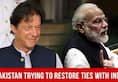 Is Pakistan trying to better relationship ties with India
