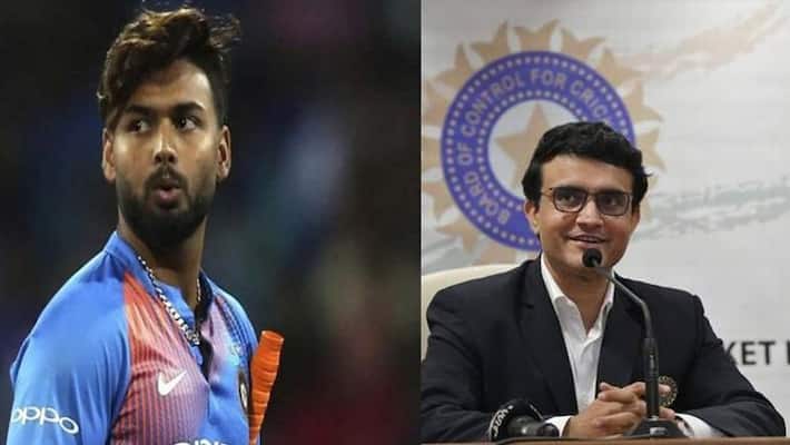 Sourav Ganguly said on Rishabh Pant, give him time everything will be fine Sourav Ganguly said on Rishabh Pant, give him time everything will be fine