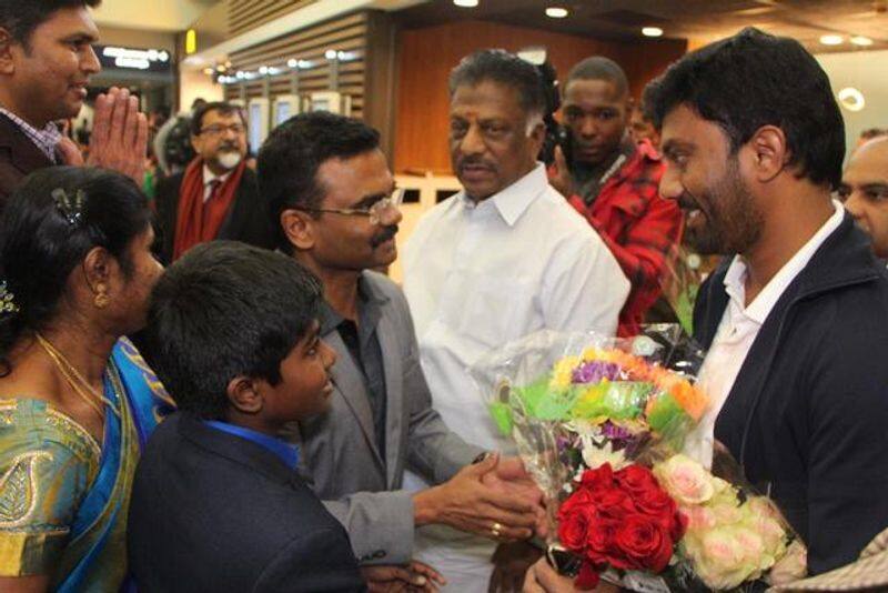 deputy chief minister ops lands in USA