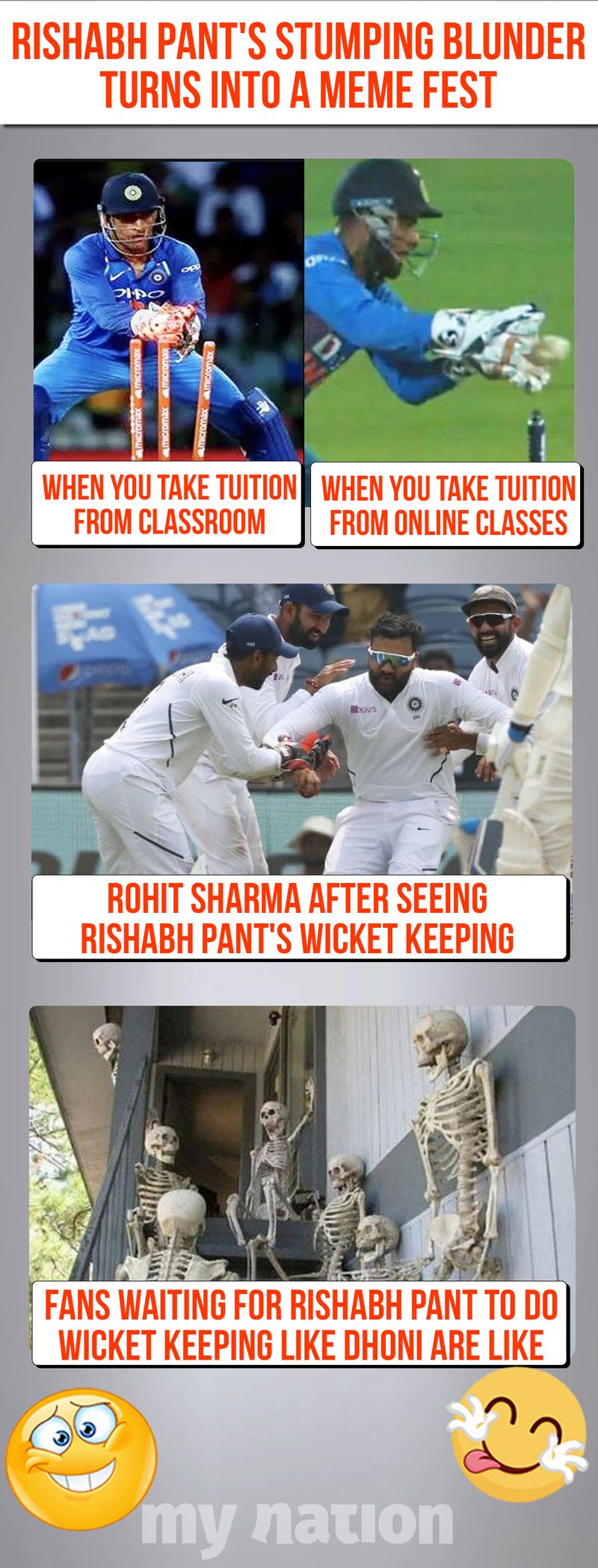 This Meme Is For All Those Who Said Rishabh Pant Is A Replacement For MS Dhoni 