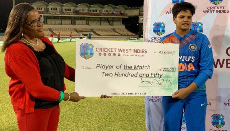 1st T20I 15-year-old Shafali Verma shines Indian women thrash West Indies