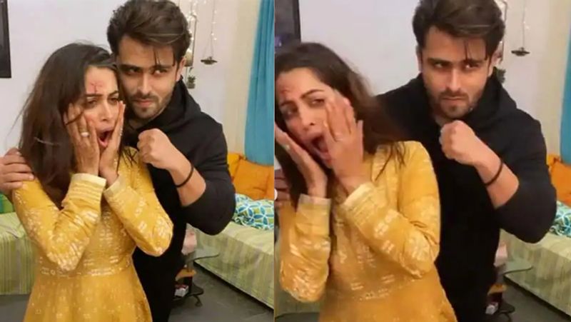 shoaib ibrahim beating dipika kakar on kahaan hum kahaan tum set