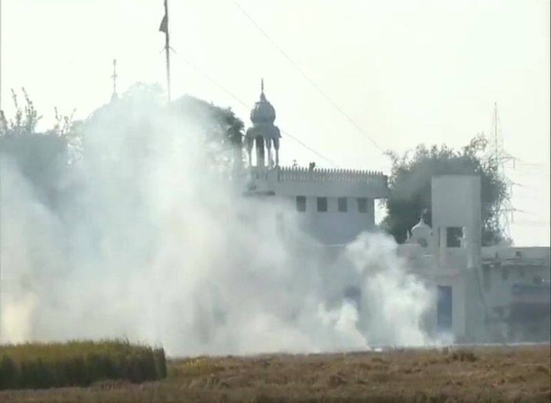 stubble burning continues in neighbor states of delhi