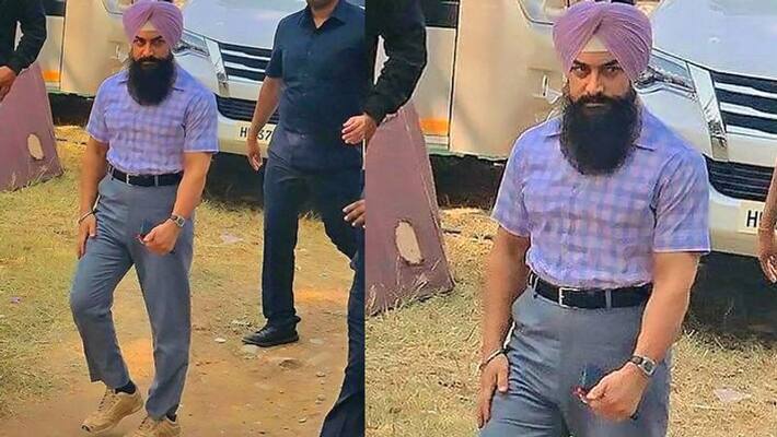 Aamir Khan First Look in Lal Singh Chadha movie Aamir Khan First Look in Lal Singh Chadha movie
